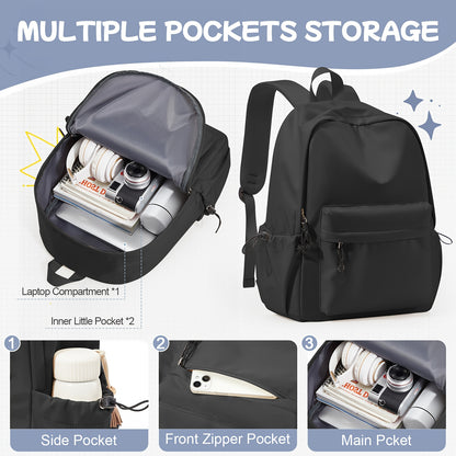 Lightweight Casual Laptop Backpack For For Men And Women, School Book Bag For College