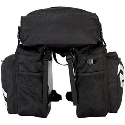 [Large Capacity Bicycle Pannier] Large Capacity Multifunctional Bicycle Rear Rack Pannier Bag | Back Seat Cargo Trunk