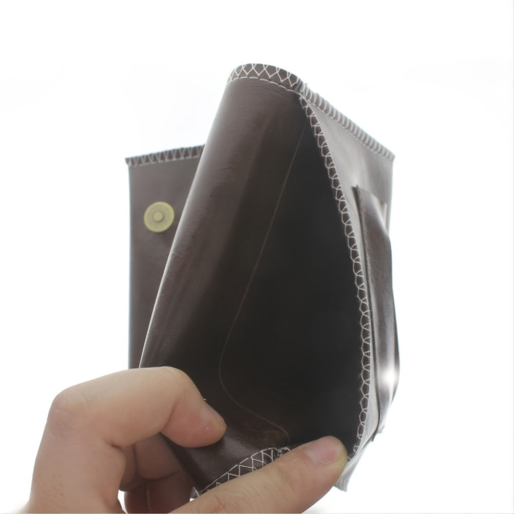 1pc PU Leather Tobacco Pouch Bag Case, Portable Cigarette Rolling Pipe Tobacco Case Wallet Bag, Lightweight Cigarette Bag