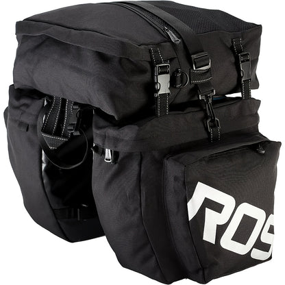 [Large Capacity Bicycle Pannier] Large Capacity Multifunctional Bicycle Rear Rack Pannier Bag | Back Seat Cargo Trunk
