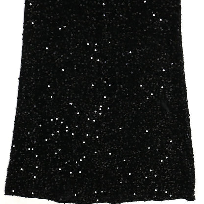 Long Dresses With Sleeves Strapless Sequin Womens Dresses See-through Elegant Party Evening Dress Birthday Prom Maxi Dress XSY22