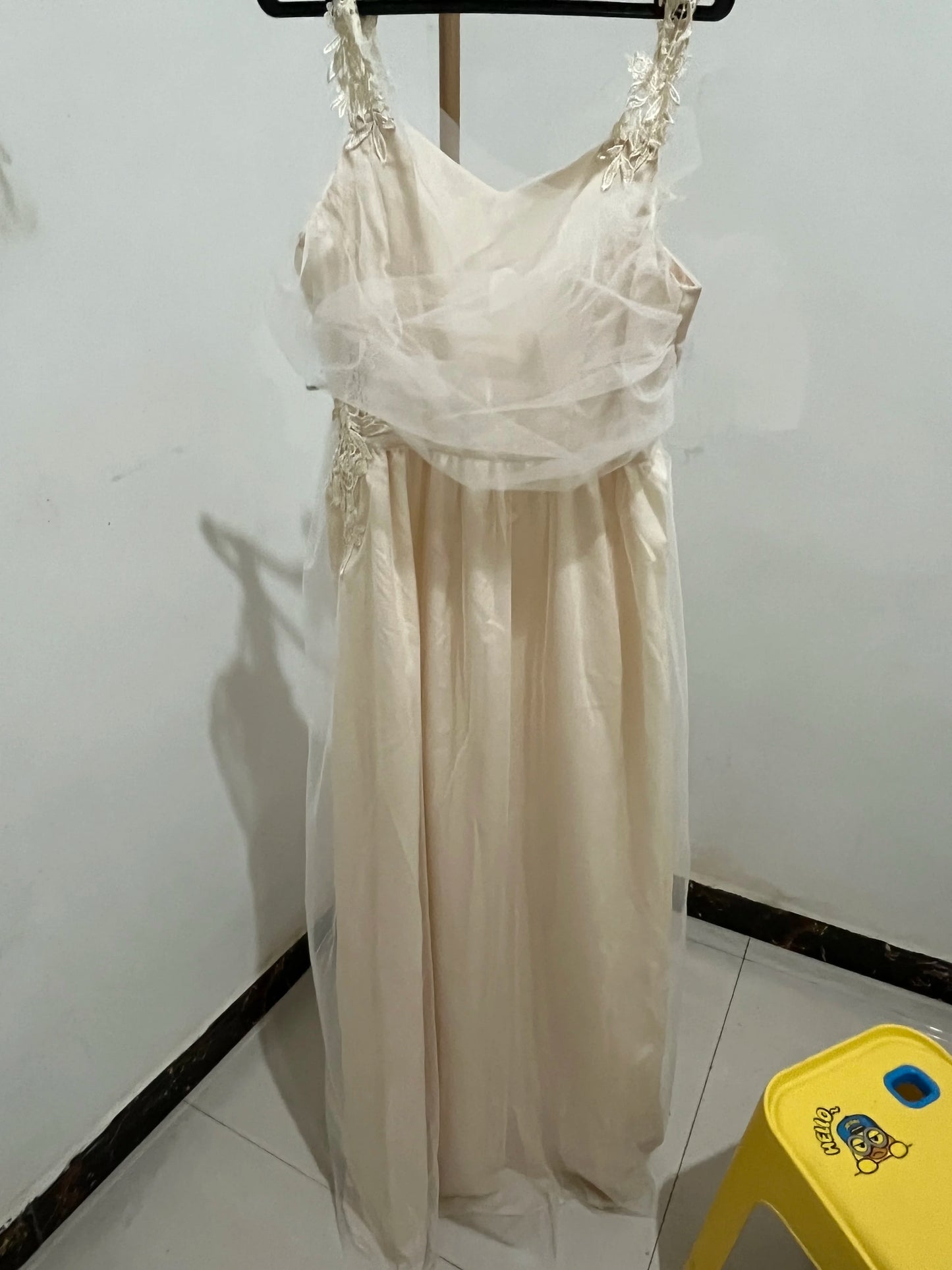 2025 Summer New Women's Temperament Sexy Fresh Sweet Evening Dress V-neck Tube Top Fashion Mesh Dress Elegant Slim Dress