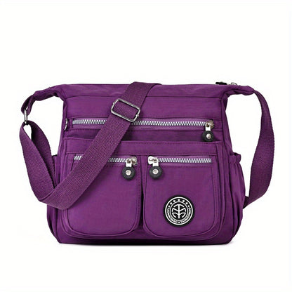 Women's Single Shoulder Crossbody Bag Lightweight Nylon Cloth Bag Casual Women's Bag