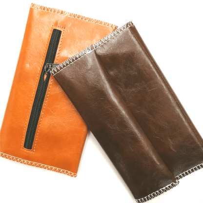 1pc PU Leather Tobacco Pouch Bag Case, Portable Cigarette Rolling Pipe Tobacco Case Wallet Bag, Lightweight Cigarette Bag